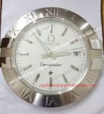 Copy Omega Dealer Wall Clock White Constellation Dealers Clock